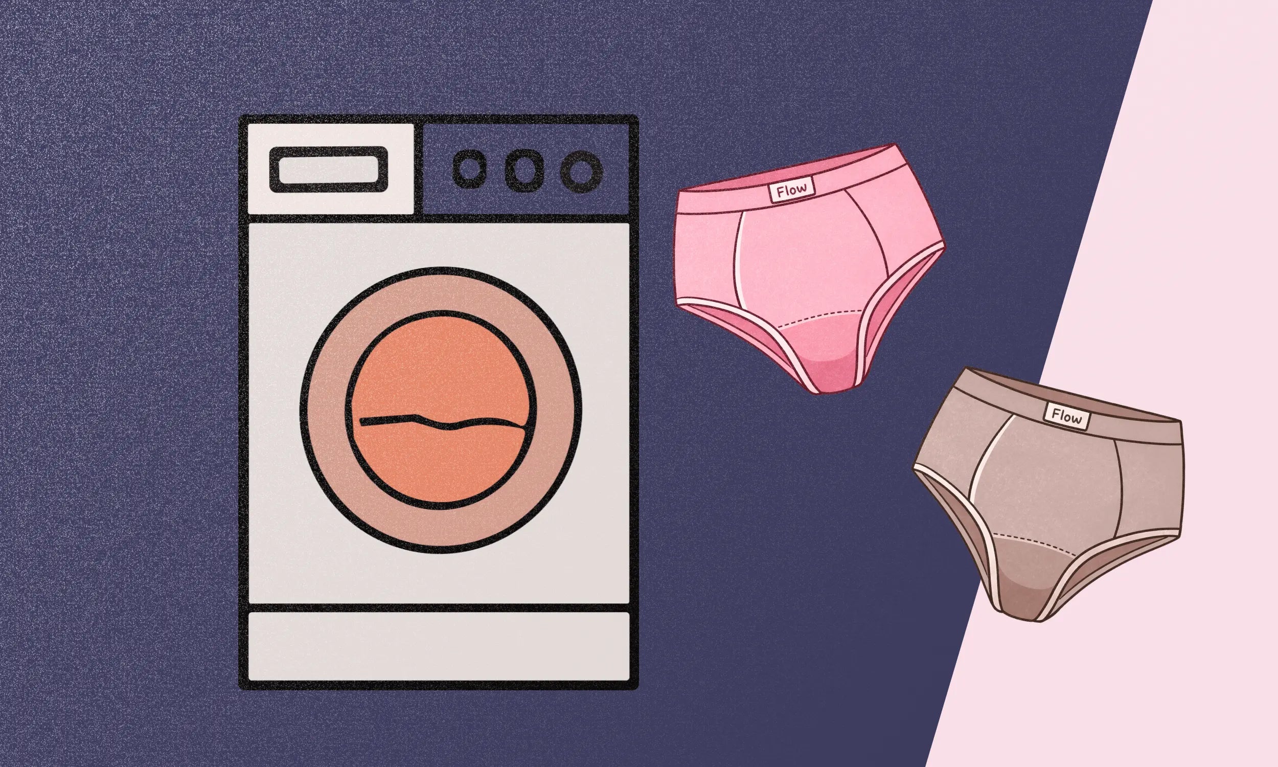 Sådan passer du bedst på dine menstruationstrusser Flow Intimates