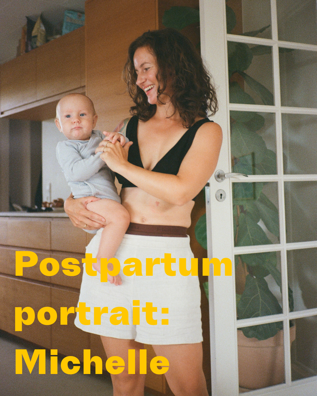 Postpartum Portrait: Fra berøringsangst til hjemmefødsel: Michelles ærlige fortælling om det fjerde trimester