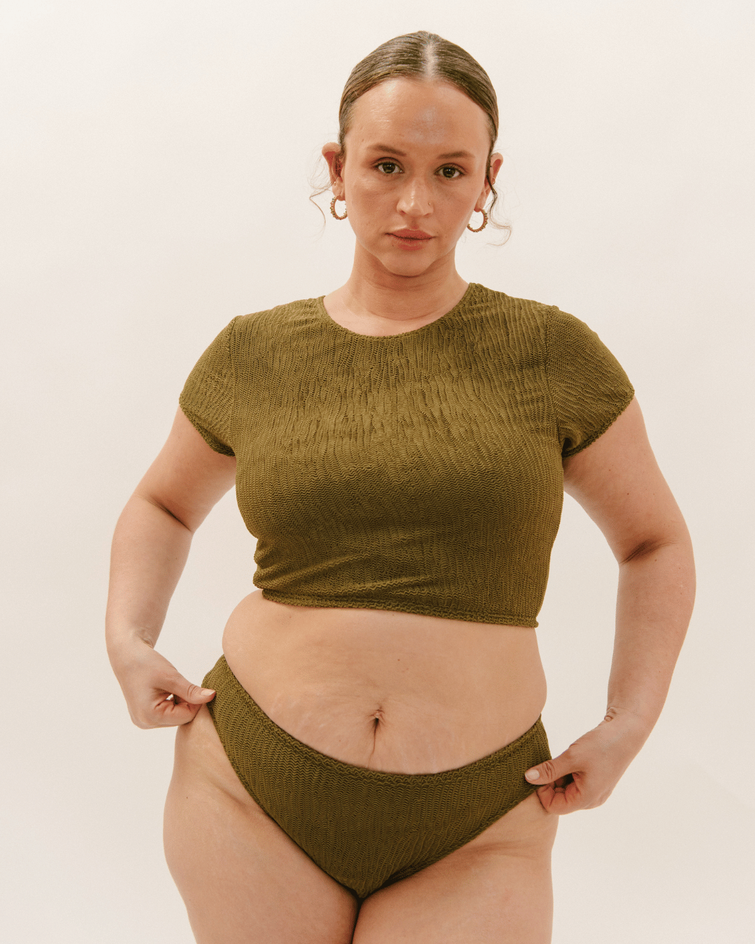Period Flow Bikini - Sara bottom (low rise) - combat