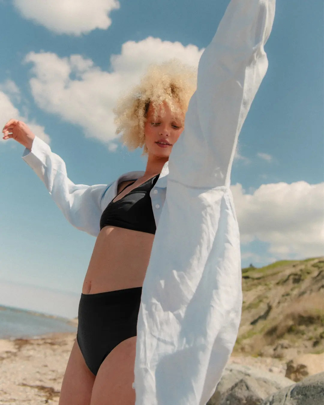Bikinitop med bindebånd - Ragnhild - Flow Intimates