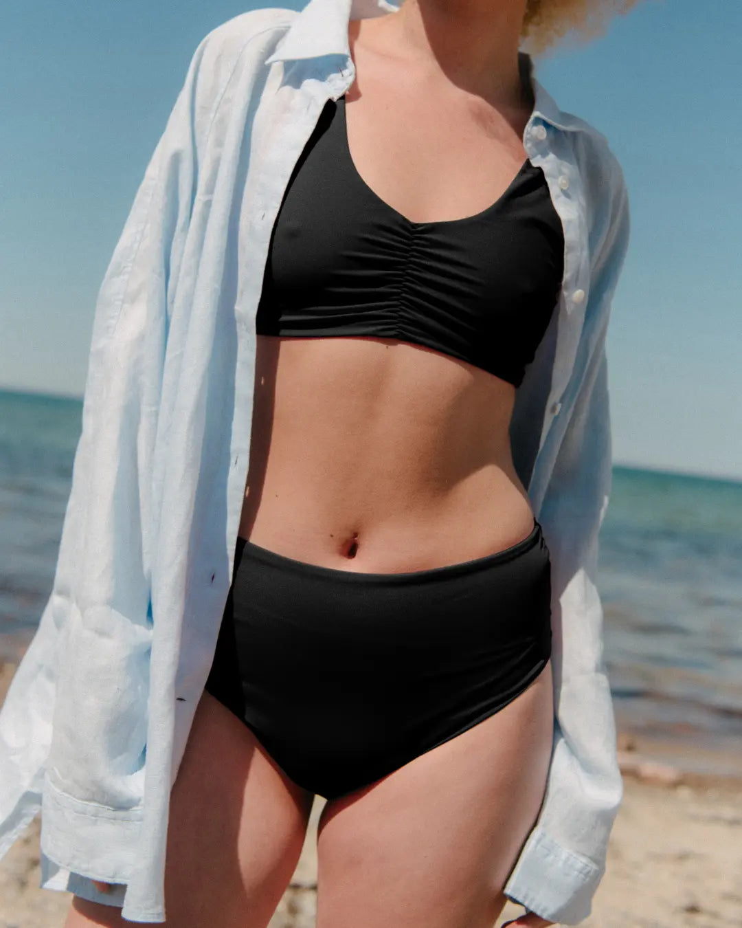 Bikinitop med bindebånd - Ragnhild - Flow Intimates