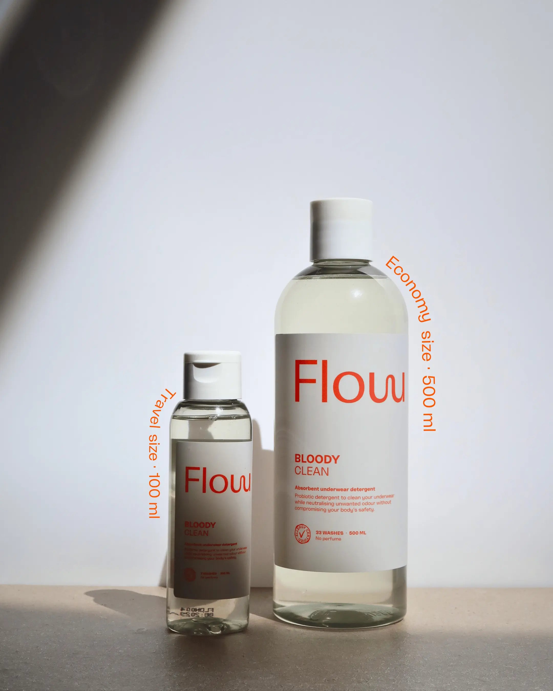 Specialvaskemiddel - Bloody Clean (travel size) - Flow Intimates