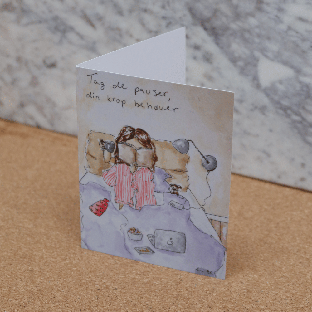 "Happy Period" Card - By Camilla Lovmand