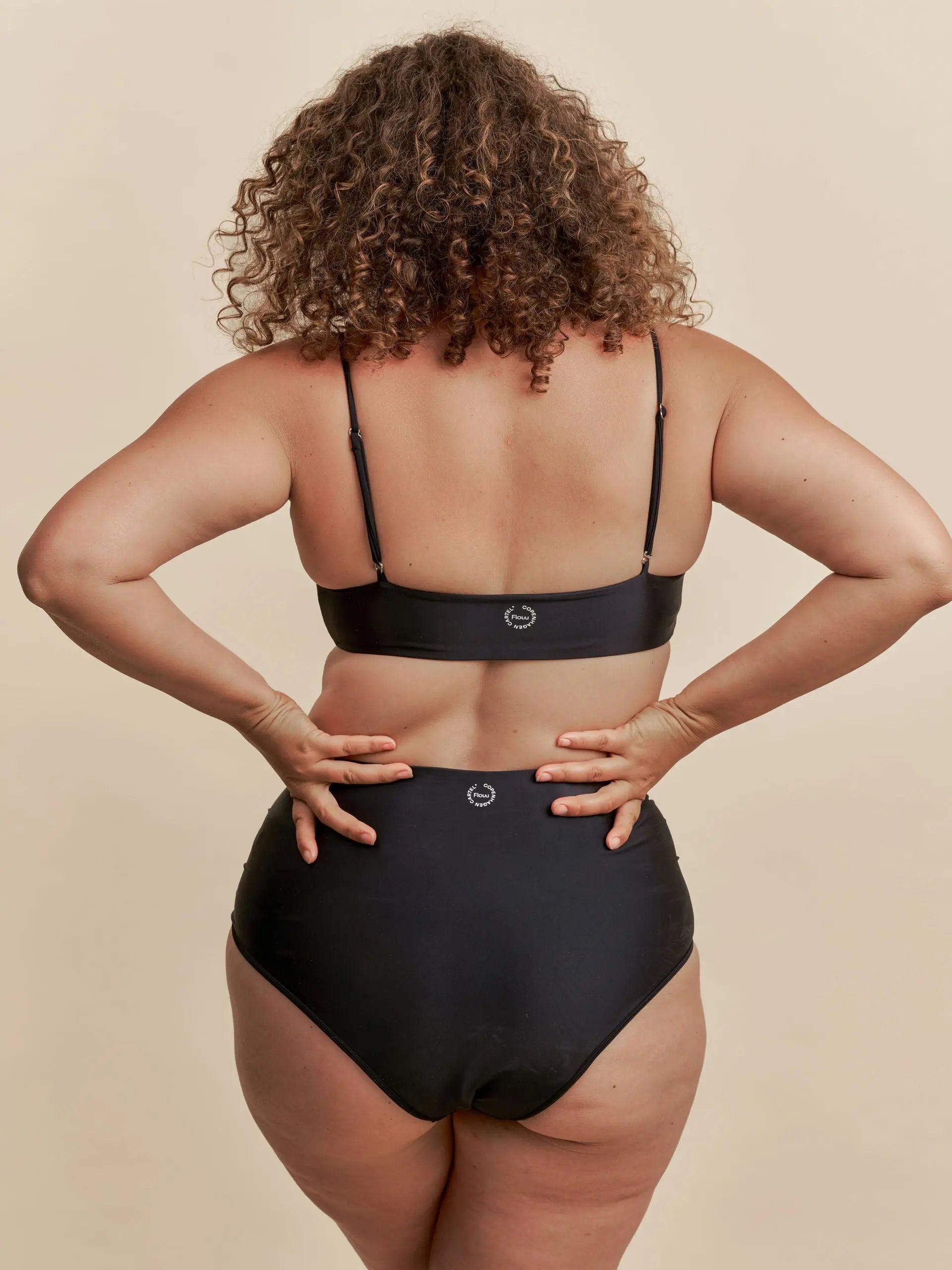 Cartel x Flow bikini top - Nero Flow Intimates