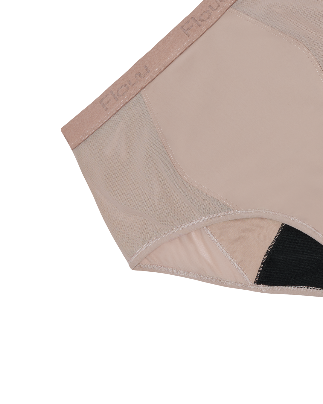 Flow 1 high waist, moderate flow - ochre