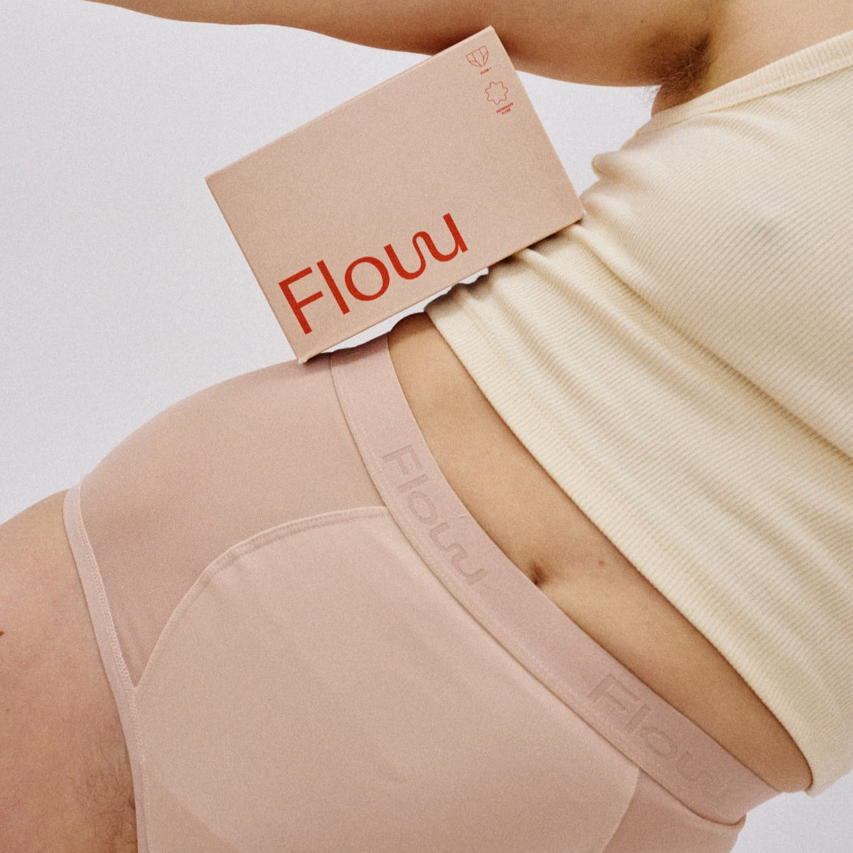 Flow 1 high waist, moderate flow - sand
