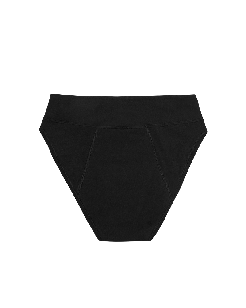 Flow 3 high waist, moderate+ flow - black