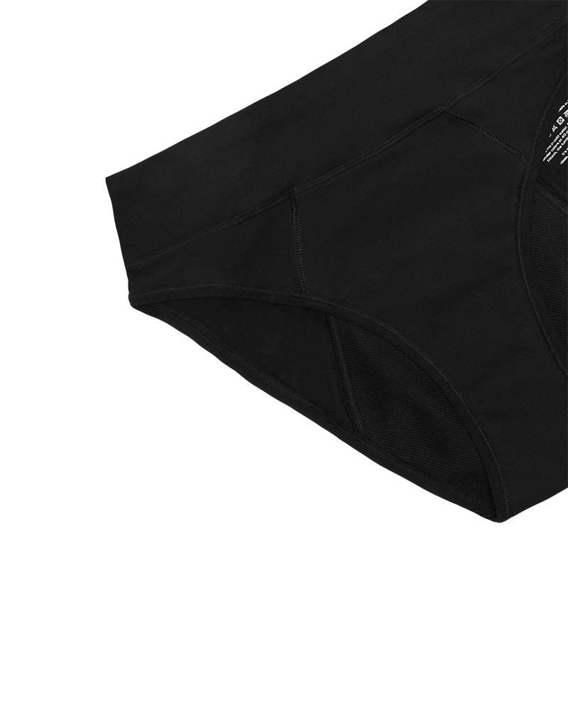 Flow 3 high waist, moderate+ flow - black