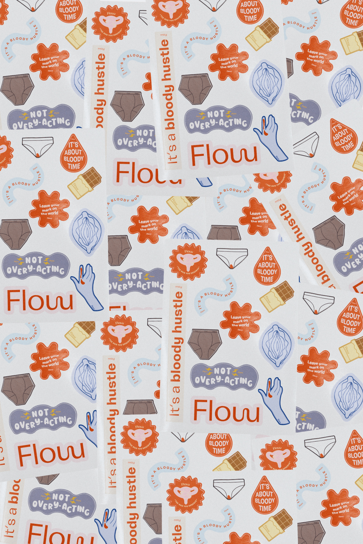 Bloody Hustle sticker sheet