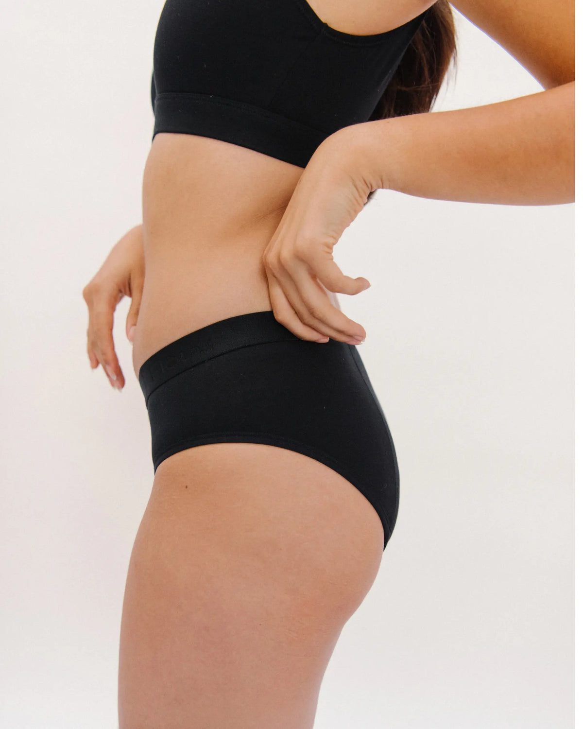 Braguitas menstruales de talle bajo