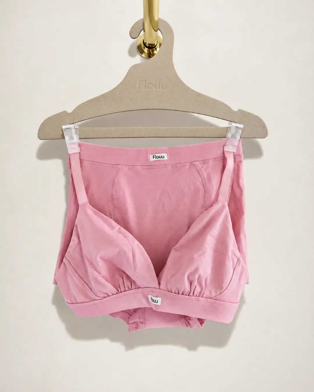 High-waisted menstrual shorts
