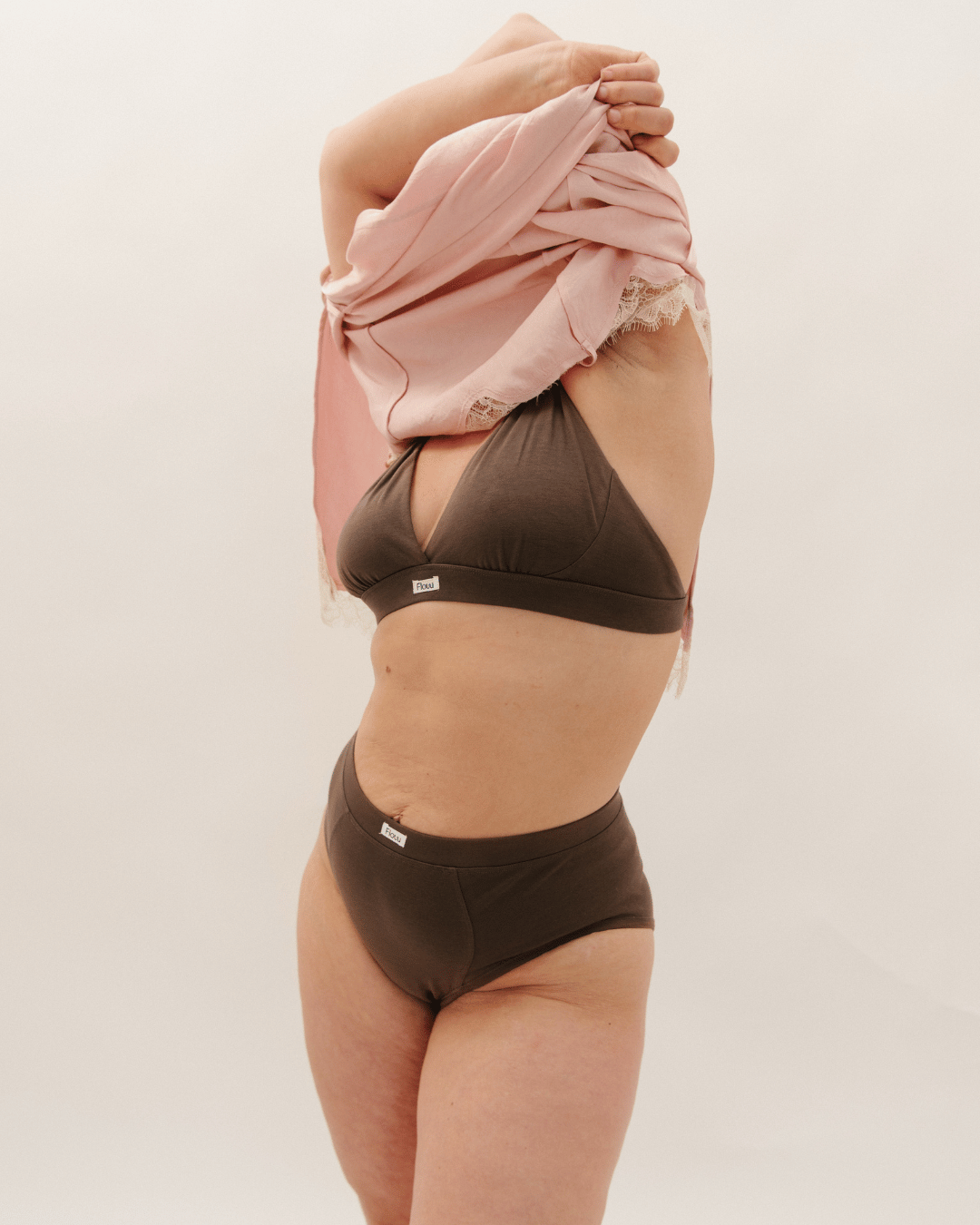 Period Flow Brief - high rise - black