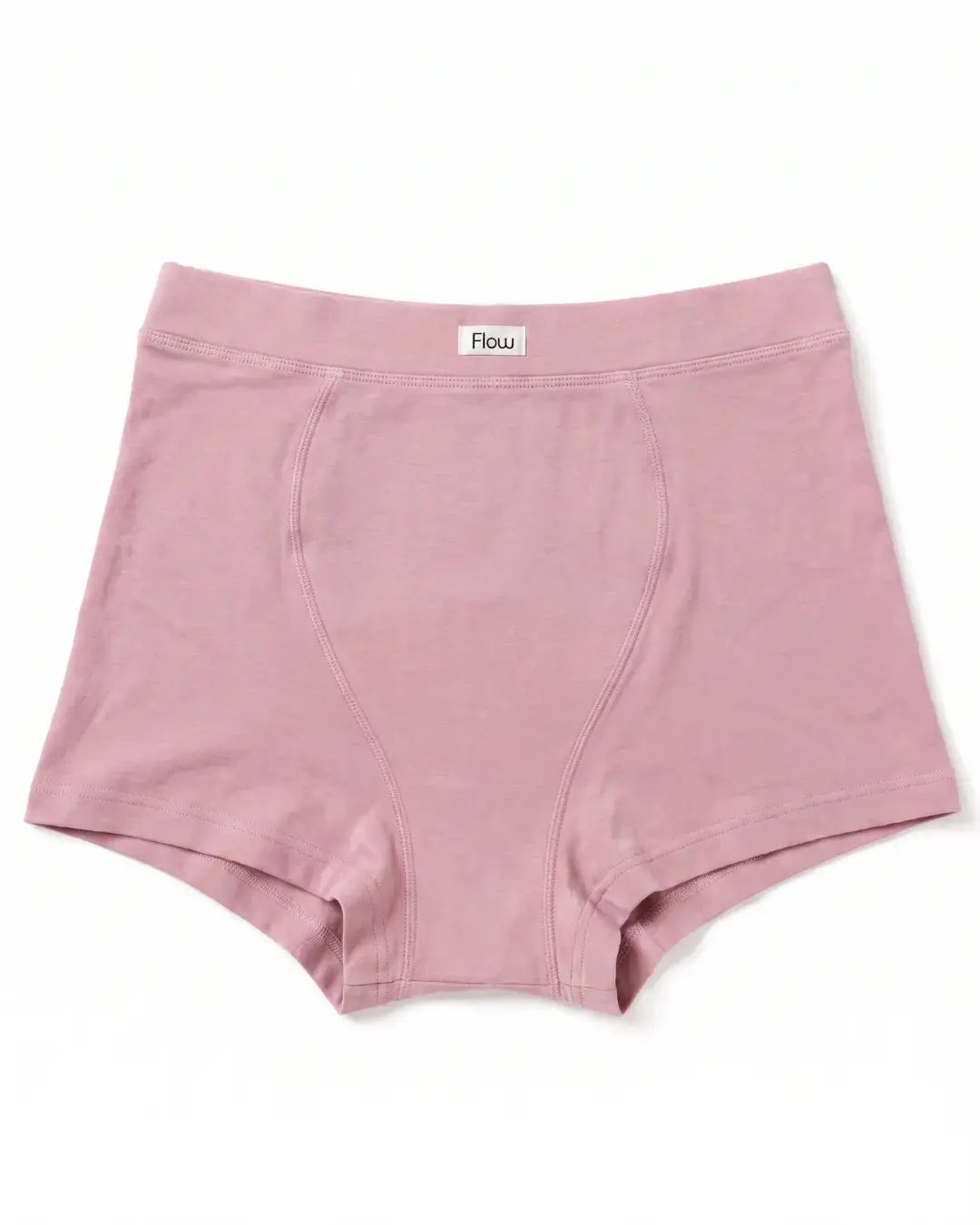 Menstruationsshorts med høj talje - Dusty Pink
