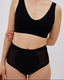 Period Flow Brief - high rise - black