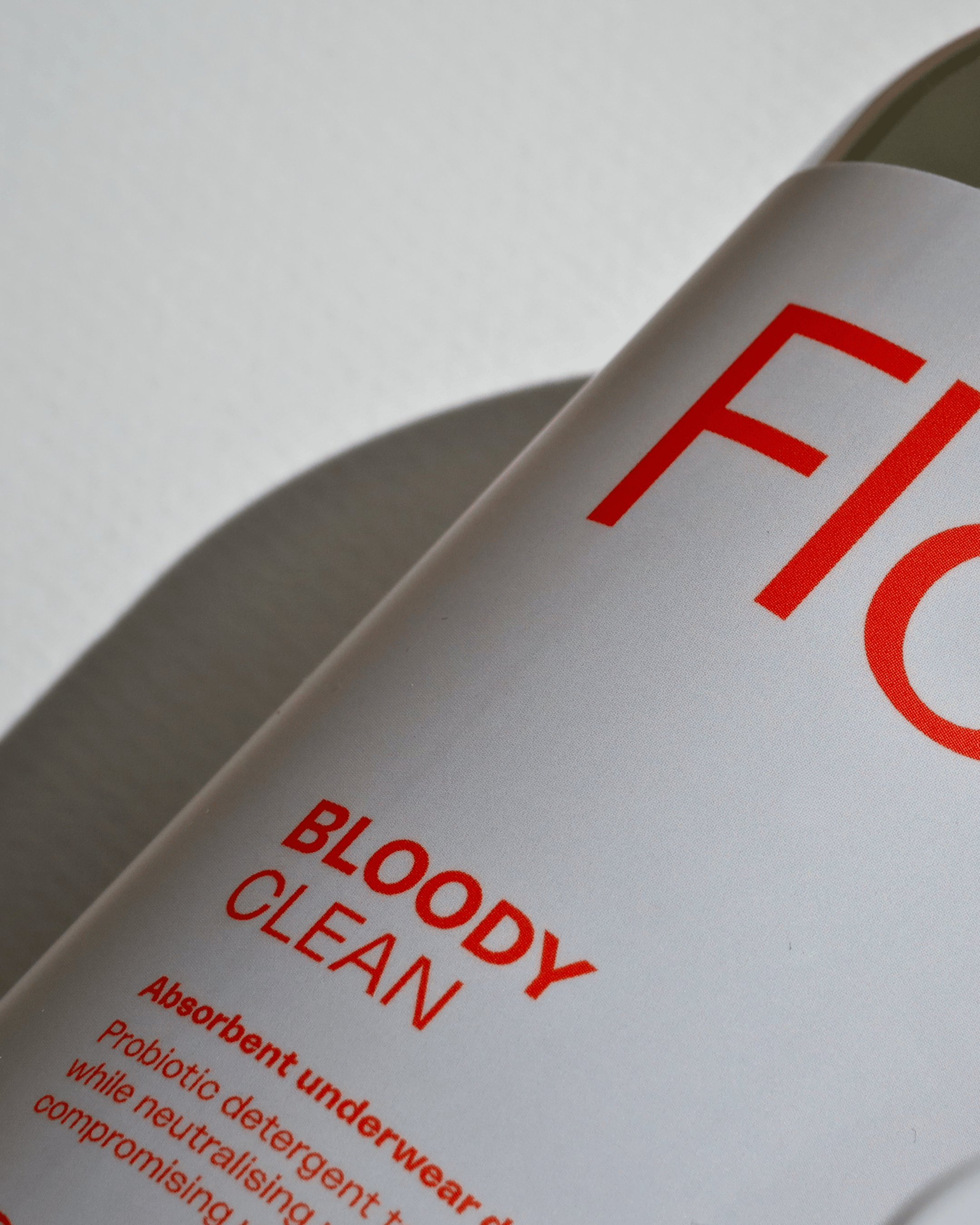 Bloody Clean, laundry detergent 