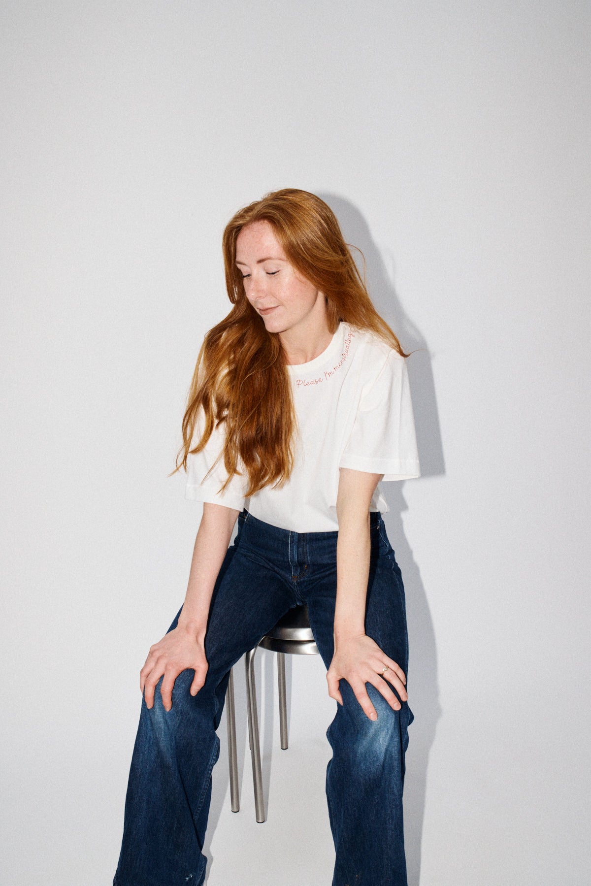 Cycle tee - "Please, I'm menstruating"