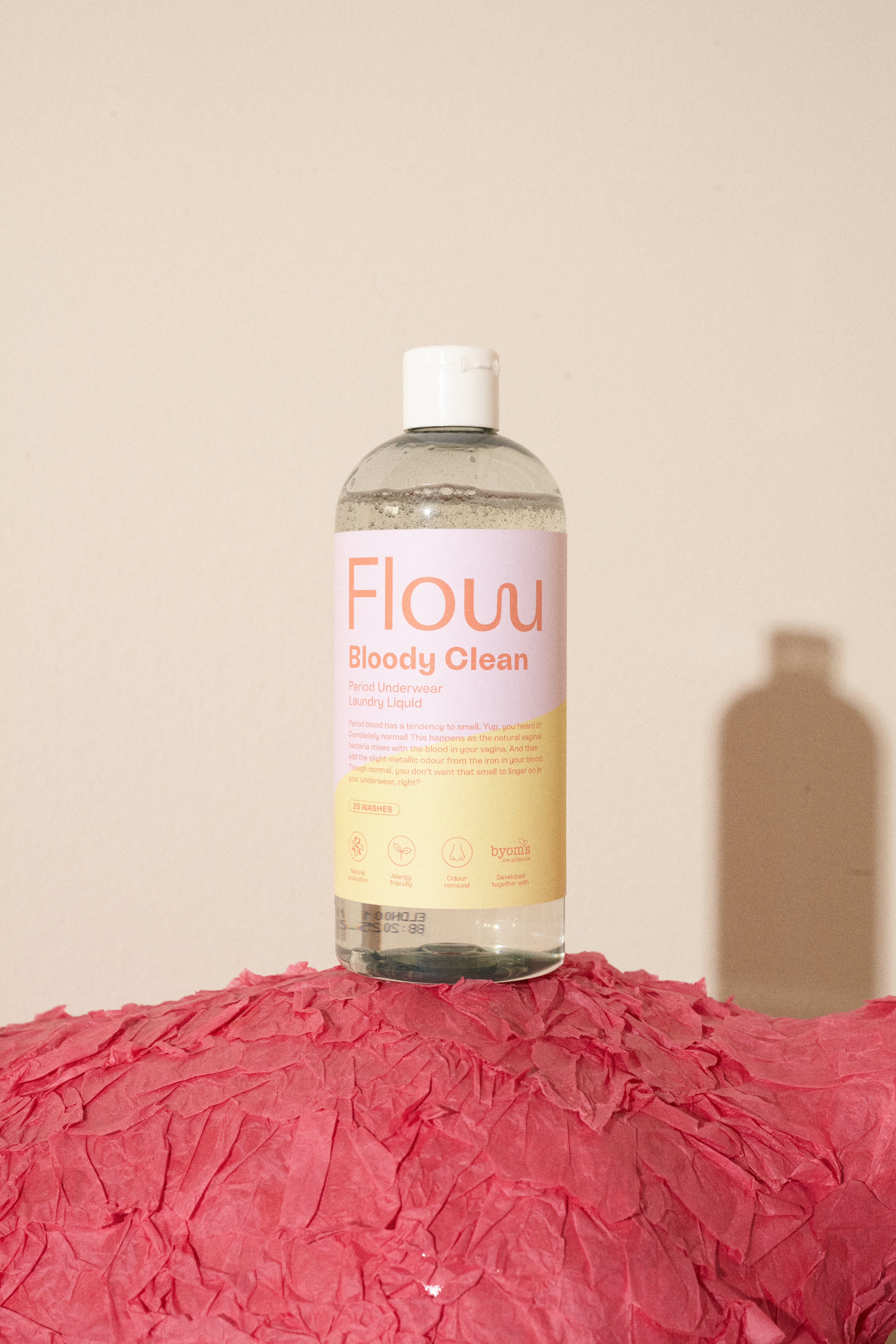 Bloody Clean, laundry detergent 