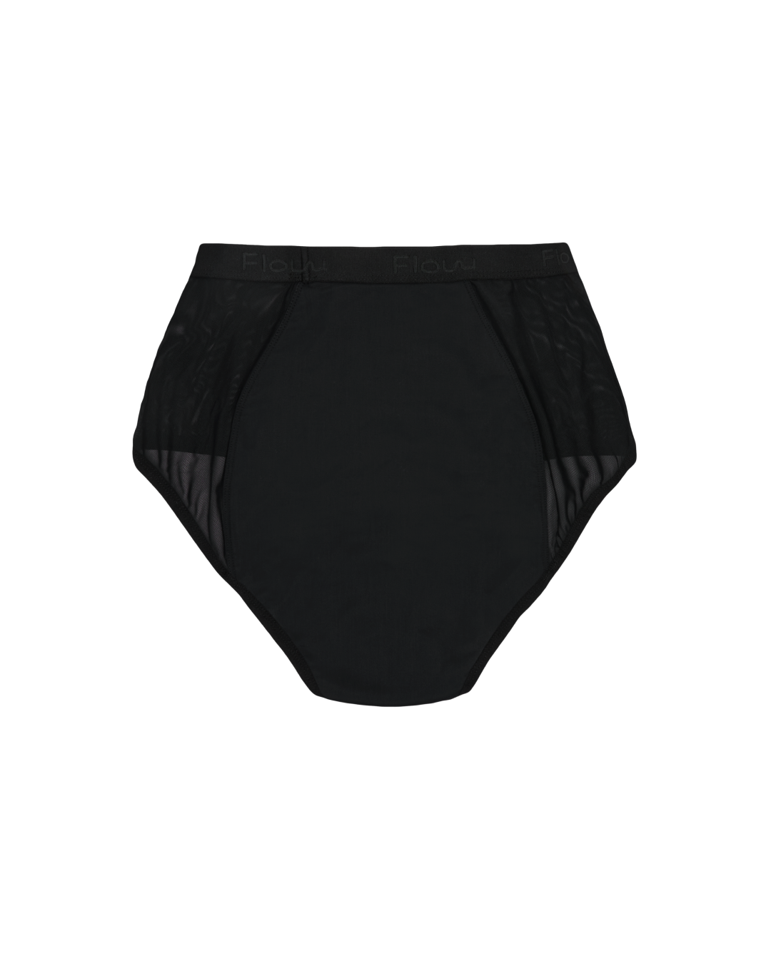 Flow 1 high waist, moderate flow - black