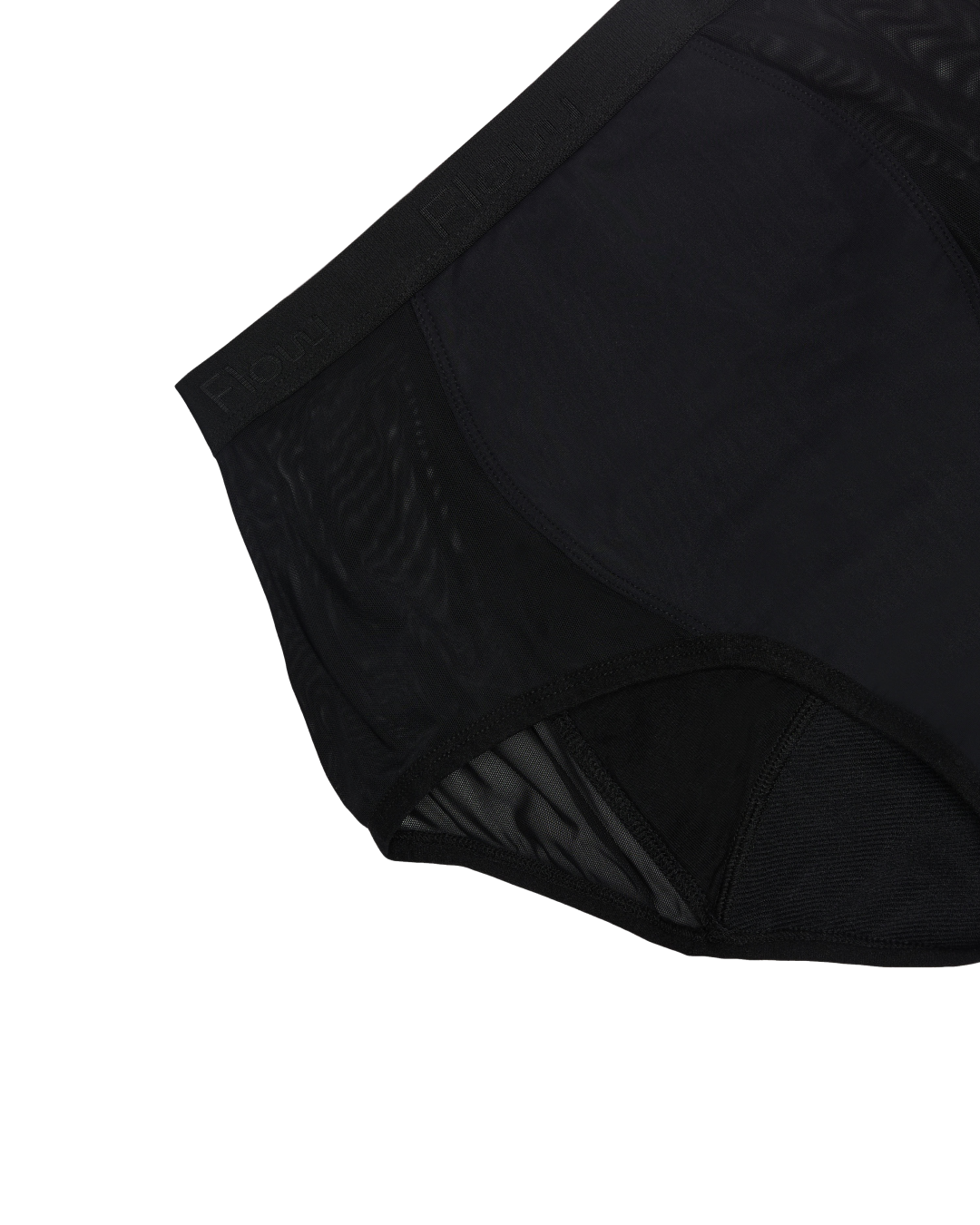 Flow 1 high waist, moderate flow - black