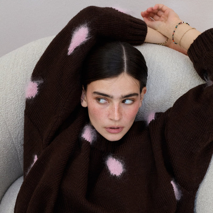 Lak01 Mono-Print Sweater