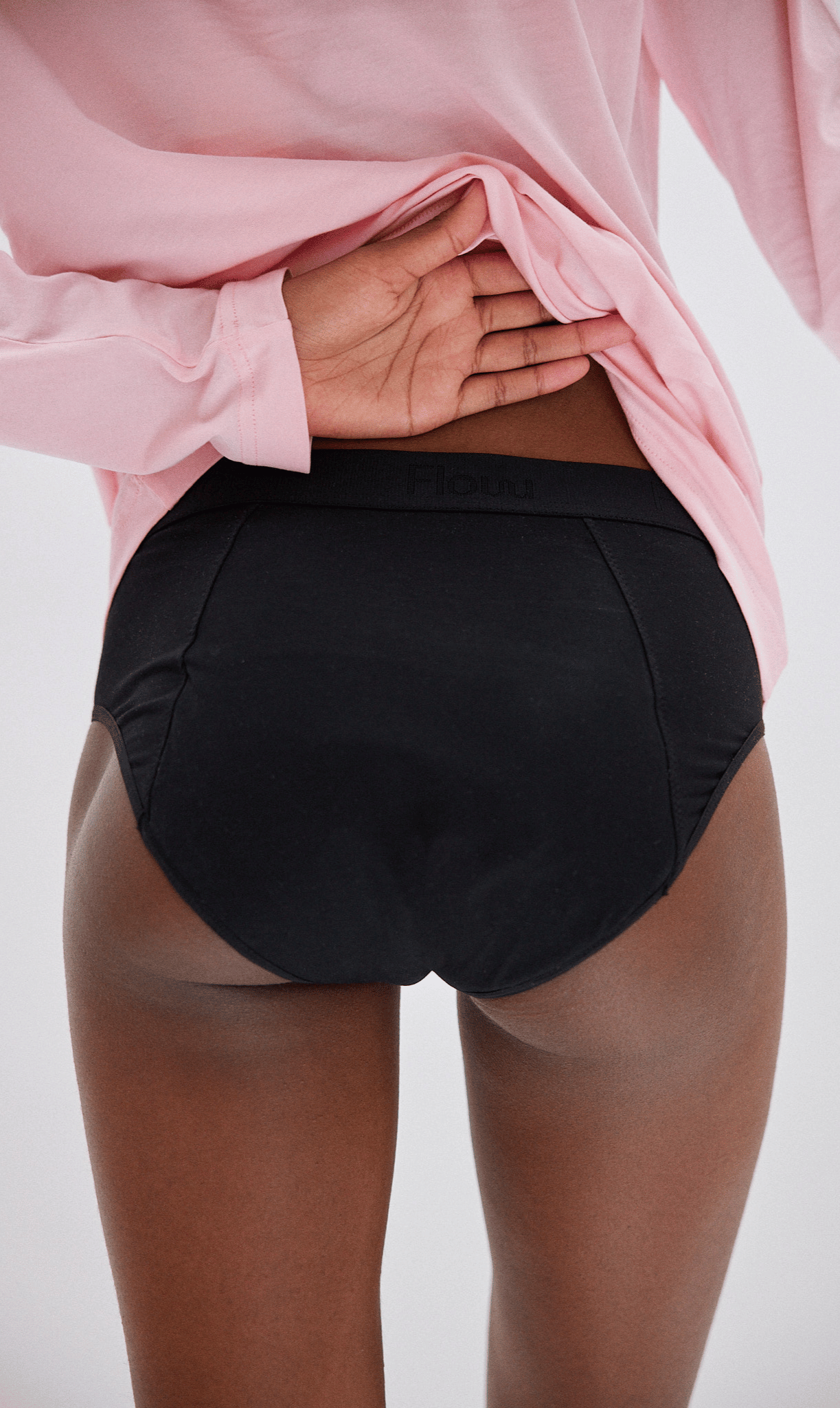 Flow 1 teen, moderate flow - black