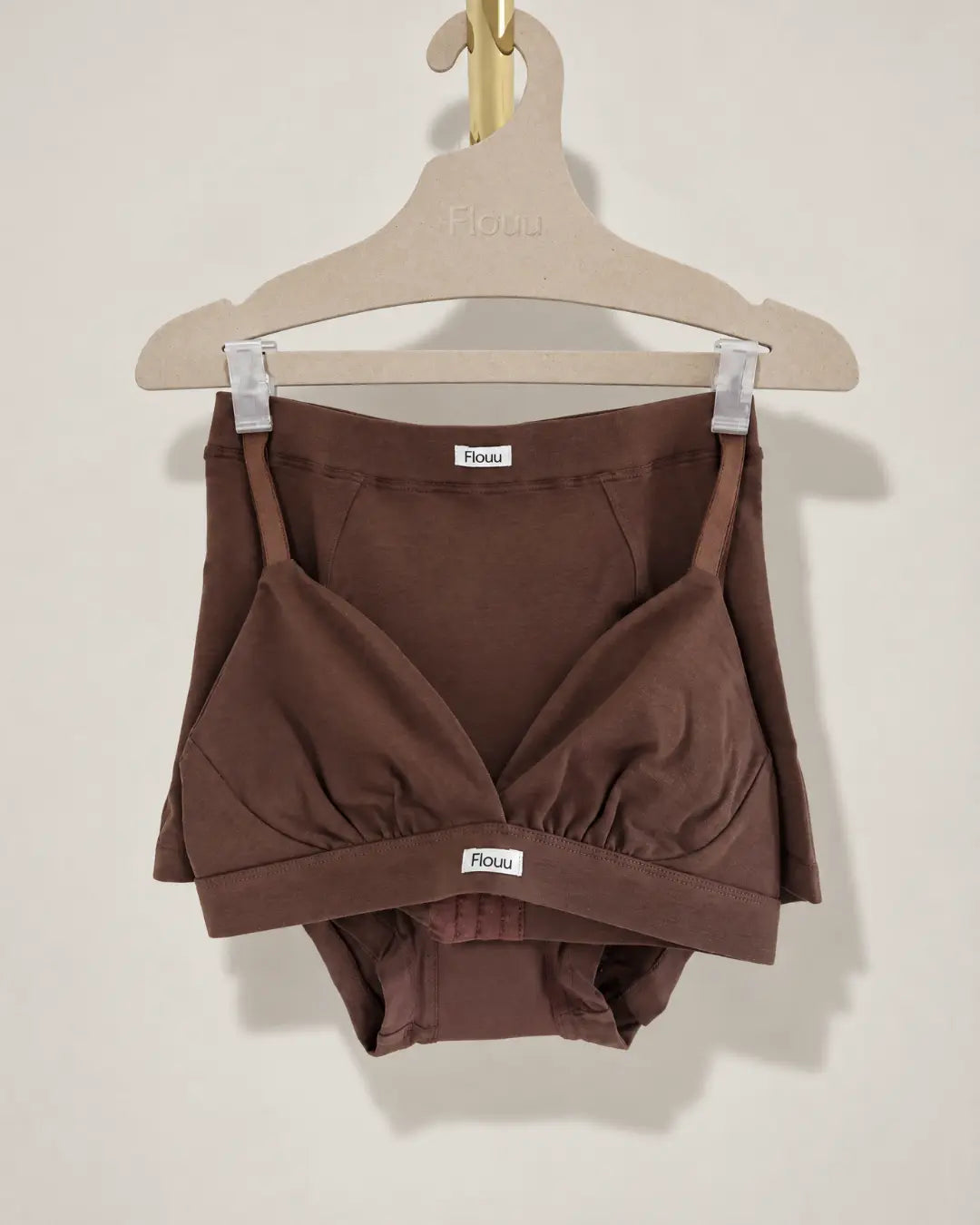 High-waisted menstrual shorts